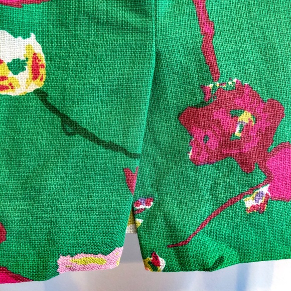 J. Crew SZ 0 Floral Water Color Pencil Skirt! - Picture 2 of 8